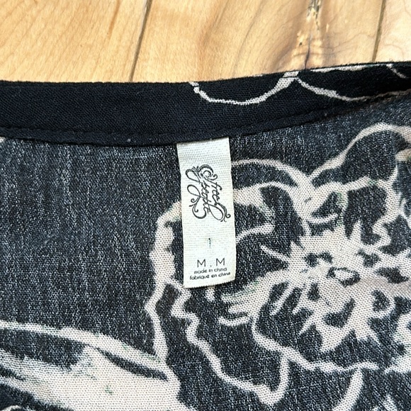 Free People Floral Swing Mini Tunic Dress - Picture 3 of 8